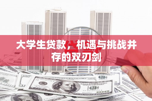 番路大学生贷款，机遇与挑战并存的双刃剑
