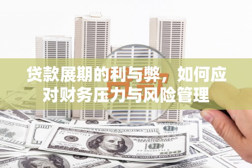 番路贷款展期的利与弊，如何应对财务压力与风险管理