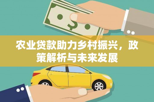 番路农业贷款助力乡村振兴，政策解析与未来发展