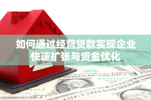 番路如何通过经营贷款实现企业快速扩张与资金优化