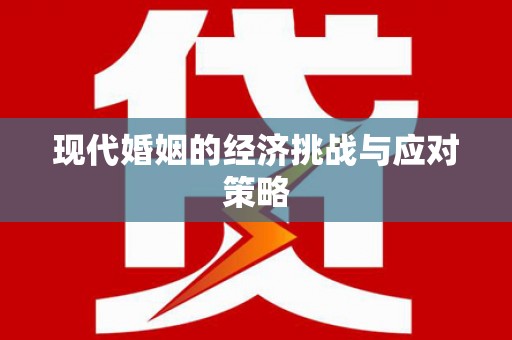 番路现代婚姻的经济挑战与应对策略