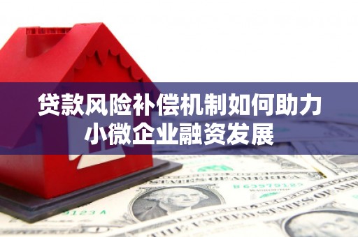 番路贷款风险补偿机制如何助力小微企业融资发展