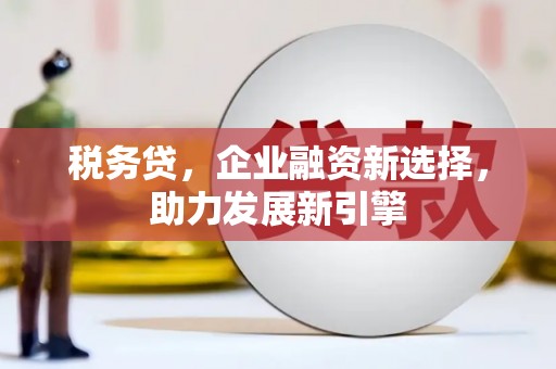 番路税务贷，企业融资新选择，助力发展新引擎