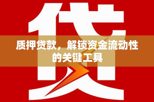 番路质押贷款，解锁资金流动性的关键工具