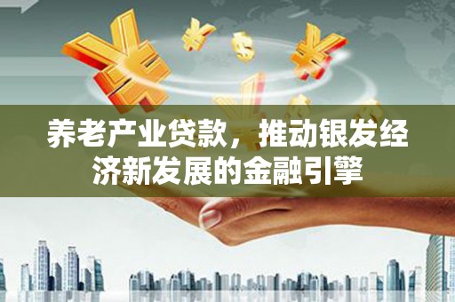 番路养老产业贷款，推动银发经济新发展的金融引擎