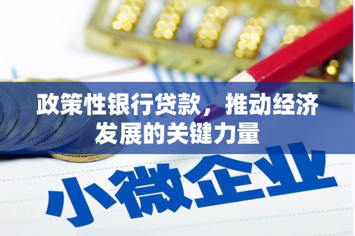 番路政策性银行贷款，推动经济发展的关键力量