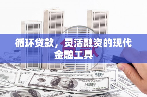 番路循环贷款，灵活融资的现代金融工具