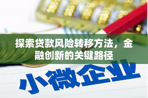 番路探索贷款风险转移方法，金融创新的关键路径