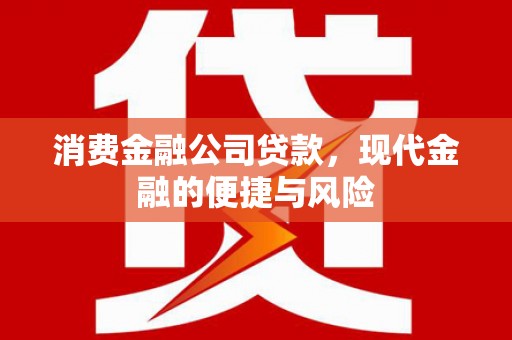 番路消费金融公司贷款，现代金融的便捷与风险