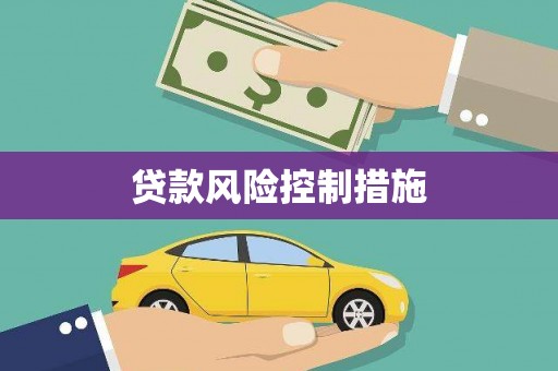 番路贷款风险控制措施