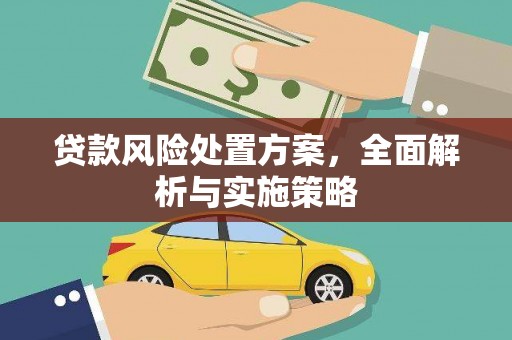 番路贷款风险处置方案，全面解析与实施策略